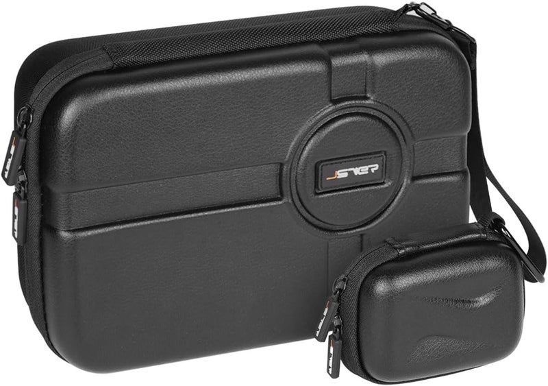 JSVER Hard Carrying Case for GoPro Hero13/12/11/10/9/8/7, AKASO EK7000 / Brave 4 4K / Brave 7 LE/Brave 8 / V50X and Insta360 (Set of 2) - Image 1